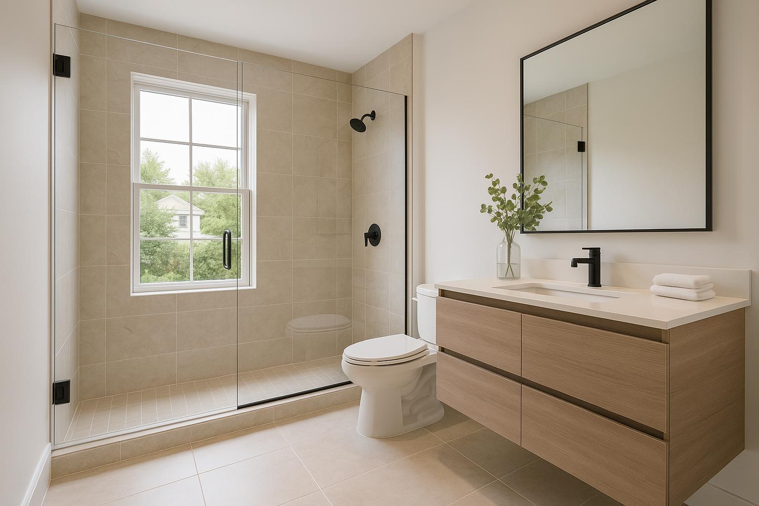Bathroom Renovation service by Flint Homestead Construction